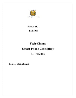 Smartphone Case Study Smartphone | DOCX