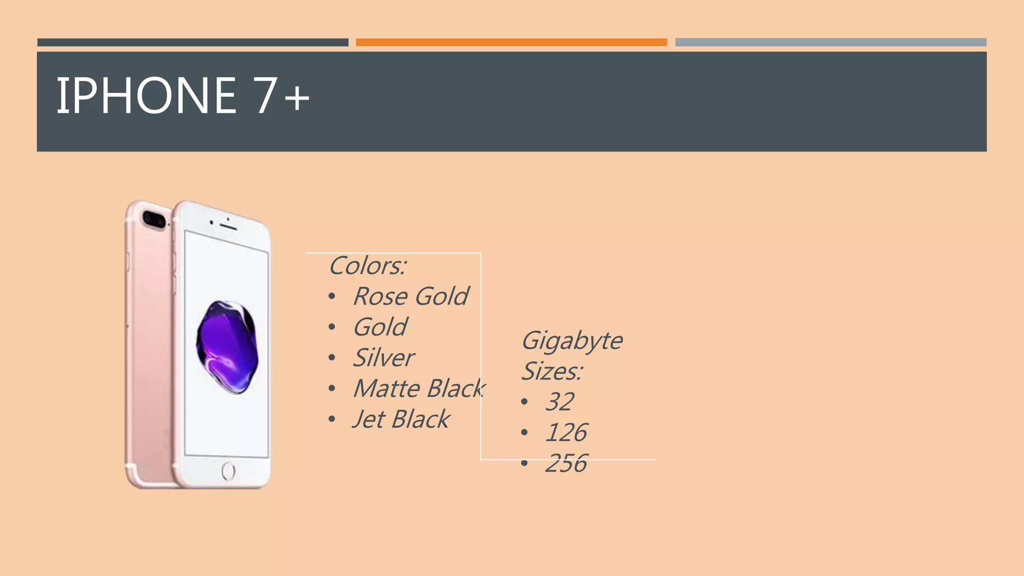 Smart phone comparison powerpoint | PPTX