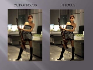 OUT OF FOCUS IN FOCUS
 