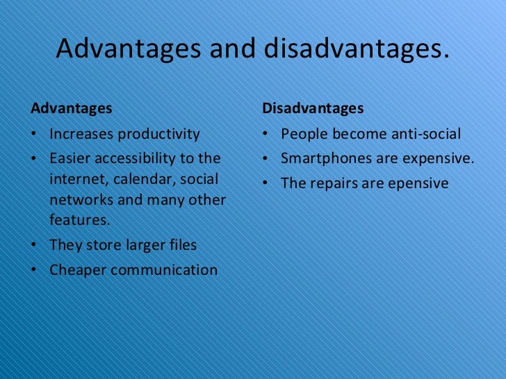 Essay mobile phones disadvantages