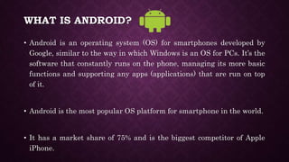 Smart phones and tablets | PPTX
