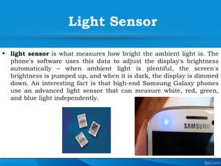 Smartphone sensor and gesture | PPT
