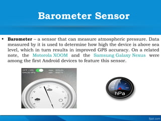 Smartphone sensor and gesture | PPT