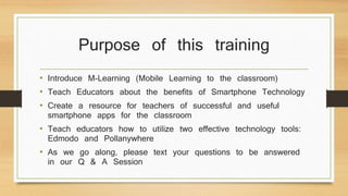 Smartphones in the classroom