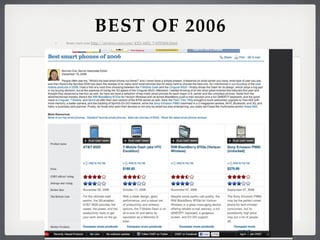 BEST OF 2006
from cnet.com http://reviews.cnet.com/4321-6452_7-6555456.html
 