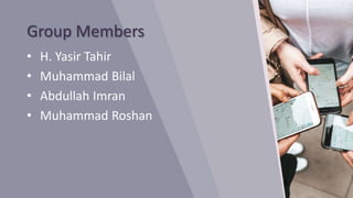 Smart phones  (Prersentation)