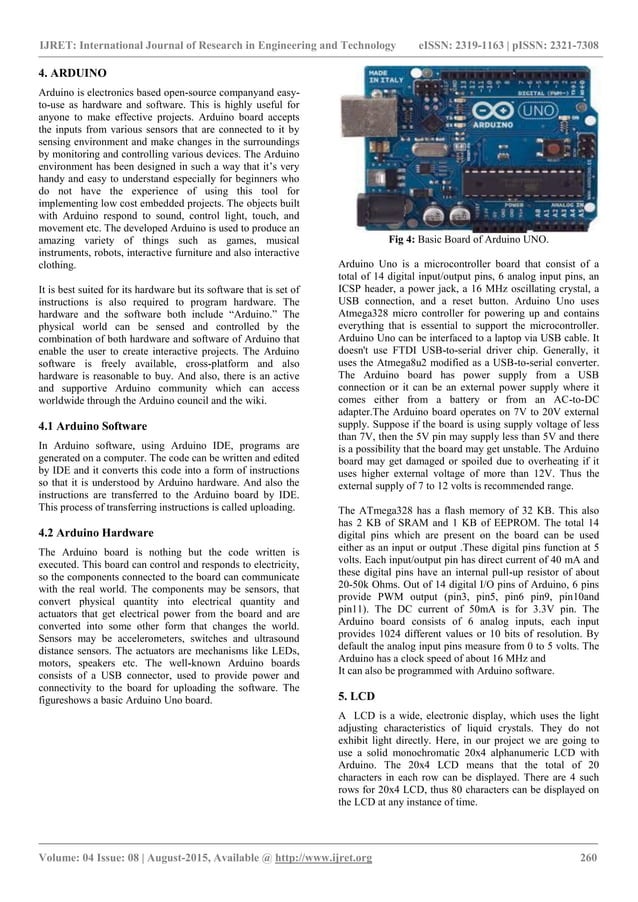 Smart real time embedded arduino based data acquisition system | PDF