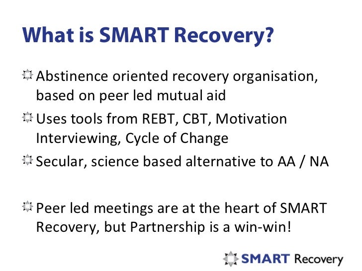Smart recovery overview short