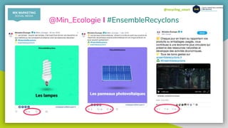 @recycling_smart
@Min_Ecologie I #EnsembleRecyclons
MIX MARKETING
SOCIAL MEDIA
 
