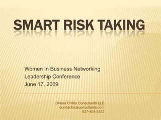 Smart Risk Taking | PPTX