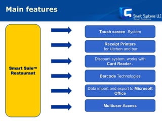Smart Sale Restaurant software presentation