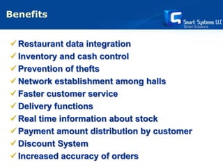 Smart Sale Restaurant software presentation