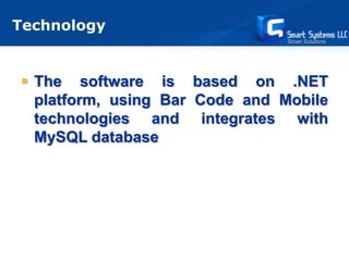 Smart Sale Restaurant software presentation