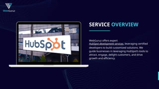 Hubspot Development HubSpot Development Solutions for Growth | PPTX