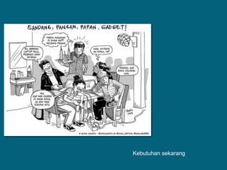 Kebutuhan sekarang
 