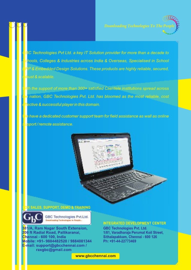 Smart school management system pdf