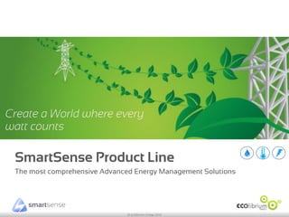 © Ecolibrium Energy 2014
SmartSense Product Line
The most comprehensive Advanced Energy Management Solutions
 