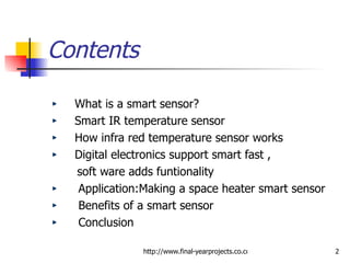 Smart Sensor | PPT