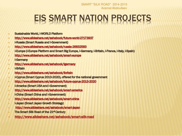 Smart Silk Road