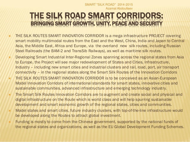 Smart Silk Road