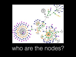 who are the nodes?
 