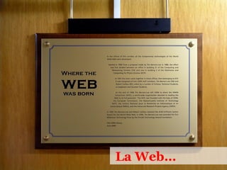 Ens coneixem?La Web…
 