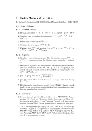 Smart solution 20 masyita | PDF