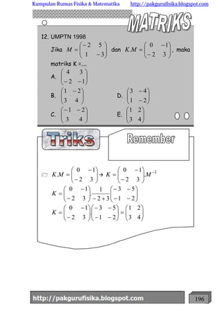 Smart solution matriks | PDF