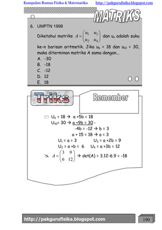 Smart solution matriks | PDF