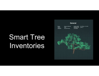 Smart Tree
Inventories
 