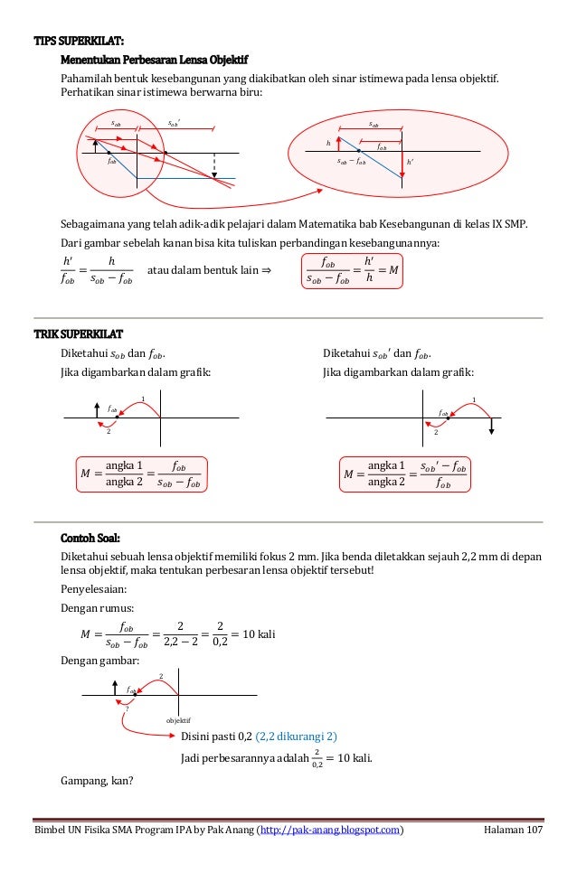 Contoh Soal Alat Optik Dan Pembahasannya Pdf