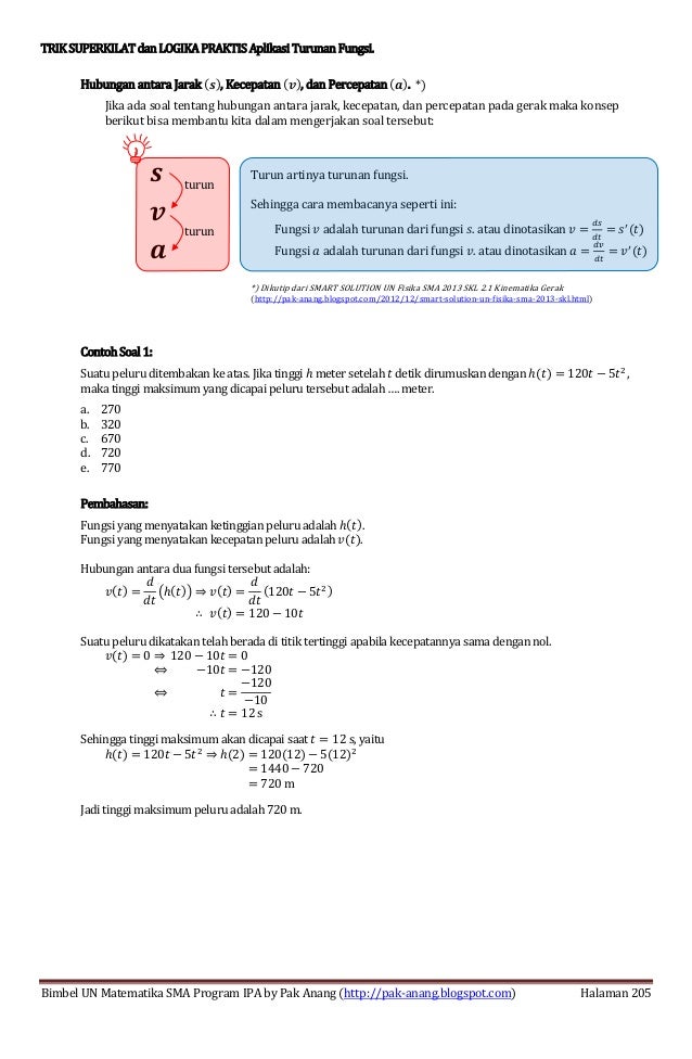 Smart solution un matematika sma 2013 (skl 5.2 aplikasi 