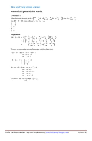 Smart solution un matematika sma 2014 (full version free edition) | PDF