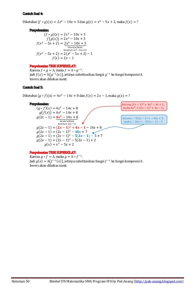 Soal Un Matematika Sma 2014 Bab Polinomial Dan