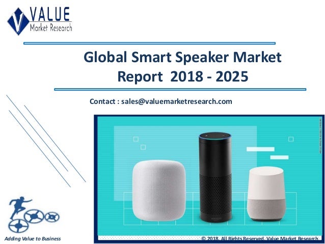 smart speaker sales 2018
