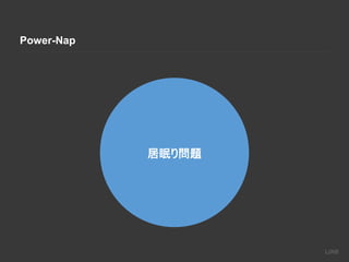 Power-Nap
居眠り問題
 