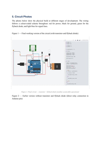 Smart Automatic Street Light System Using Arduino and Sensors | DOCX