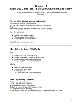 Smart Study Techniques For Exam - Roshan Belsare | PDF