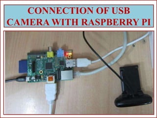 Smart surveillance monitoring system using raspberry pi and | PPTX