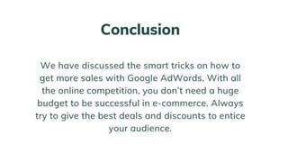 Smart Tactics to Drive eCommerce Sales