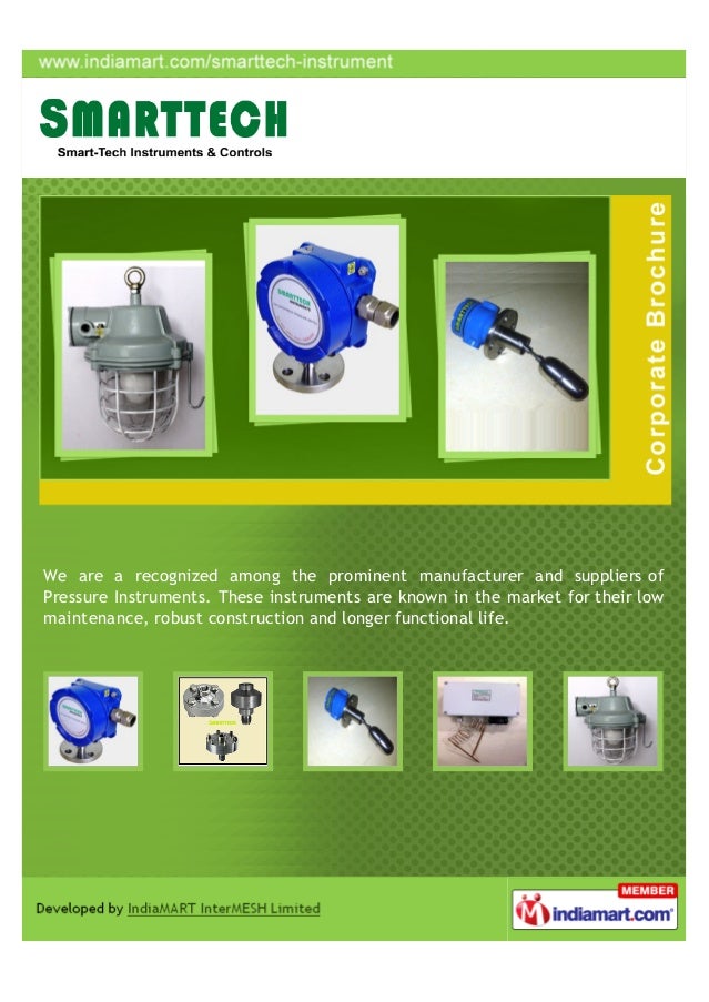 Smart Tech Instruments & Controls, Vapi, Pressure Switch