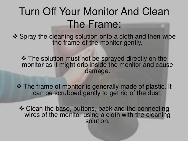smart technology how to clean your computer monitor how to clean a computer monitor