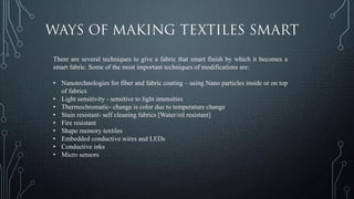 Smart textiles | PDF