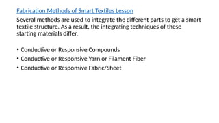 Smart textiles.pptx you AS IS for your information and personal use ...