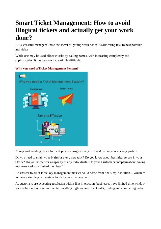 Ticket Management Kapture CRM