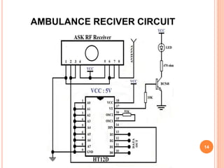 AMBULANCE RECIVER CIRCUIT
14
 