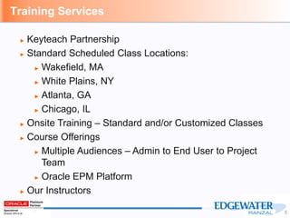 Smart View and Financial Reporting Training | PDF