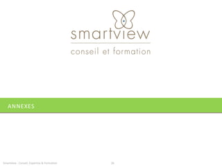 ANNEXES




Smartview : Conseil, Expertise & Formation   26
 