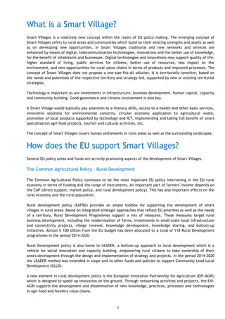Smart village | Strategia EU | PDF