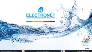 1
Electronet Equipments Pvt. Ltd. Email: ho@eeplindia.comWeb : www.eeplindia.com
 